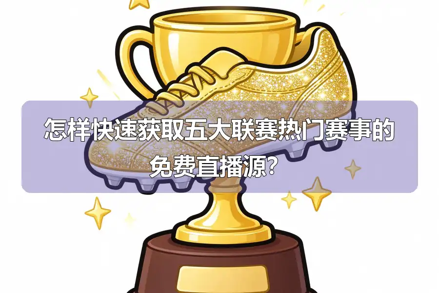 怎样快速获取五大联赛热门赛事的免费直播源？
